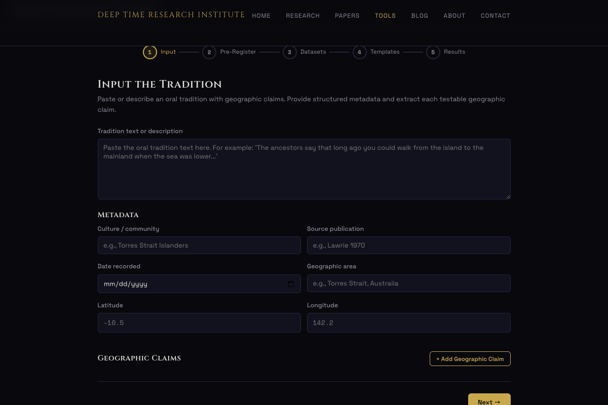Prospective Prediction Pipeline